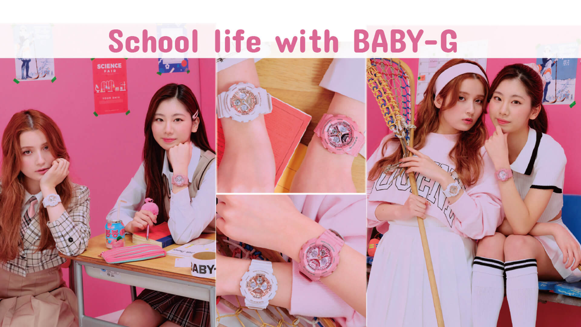 school life with BABY-G